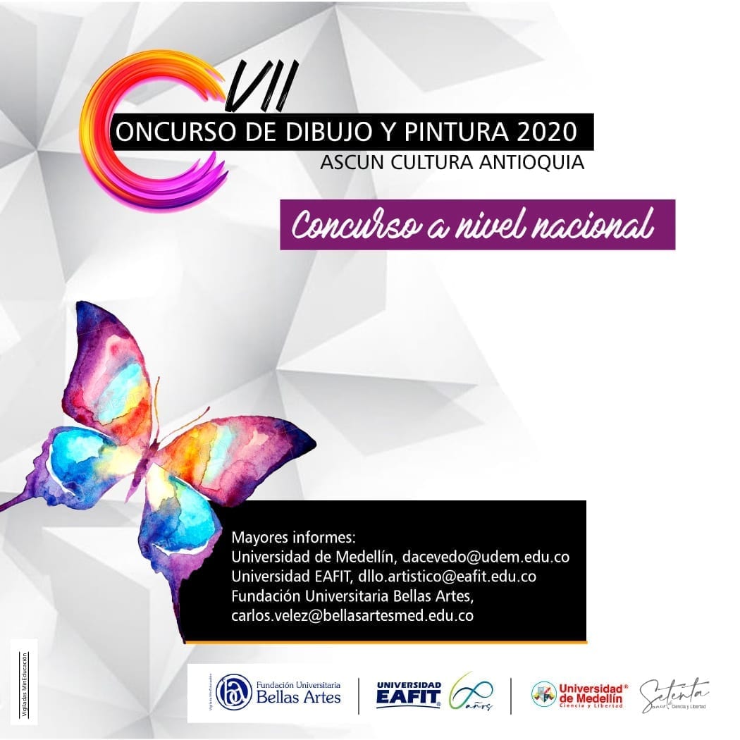 VII Concurso de Dibujo y Pintura ASCUN Cultura Antioquia