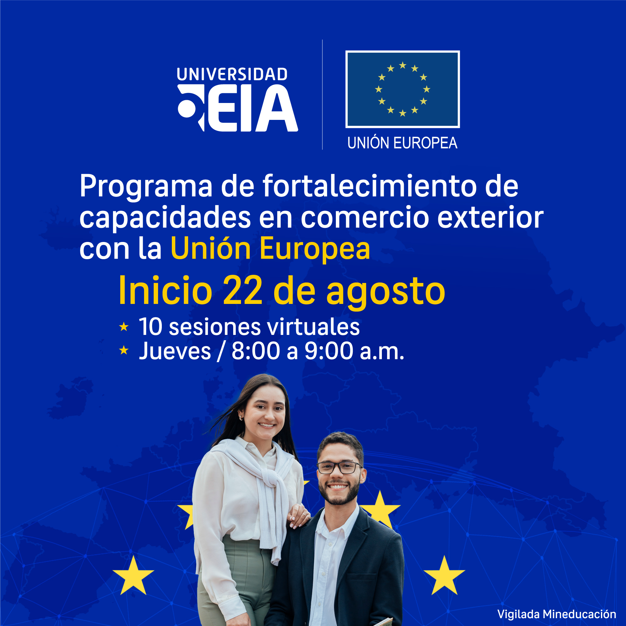 Programa de Fortalecimiento de Capacidades en Comercio Exterior con la Unión Europea”, Antioquia-Chocó 2024